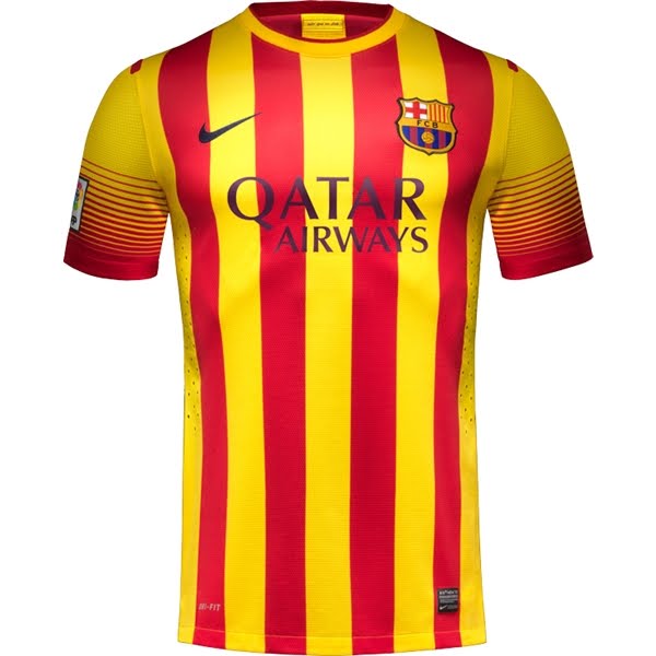 barca yellow kit